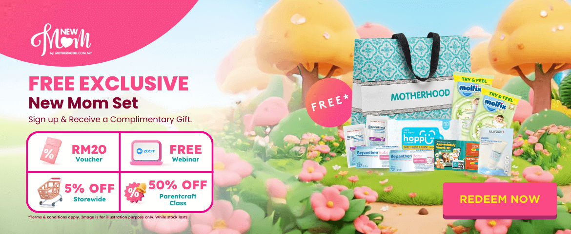 Free Exclusive New Mom gift set in this month!